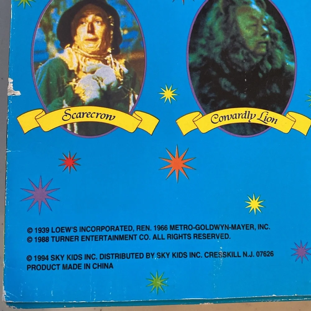 Scarecrow the Wizard of OZ Sky Kids 1994